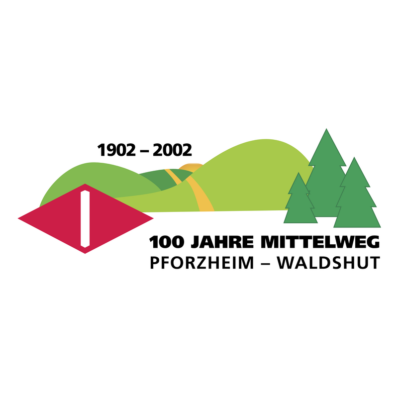 100 Jahre Mittelweg Logo PNG Vector  PNG