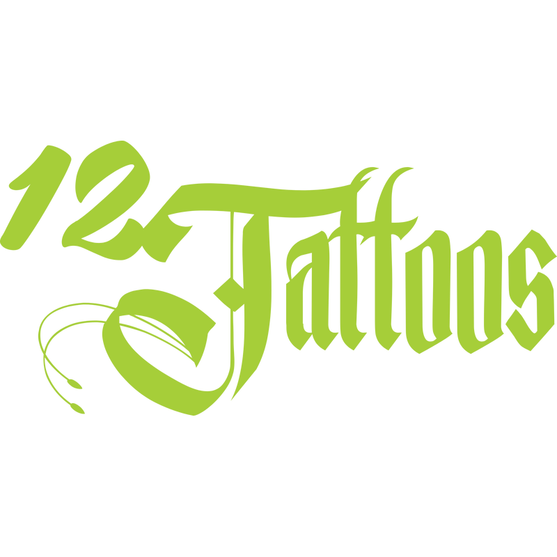12 Tattooz ロゴ PNG Vector  PNG
