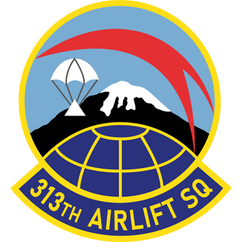 313th Airlift Squadron Logo PNG