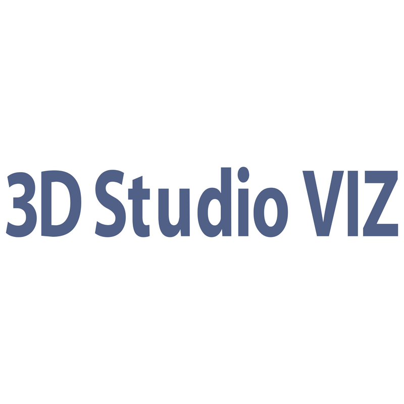3D Studio Viz Λογότυπο PNG Vector  PNG