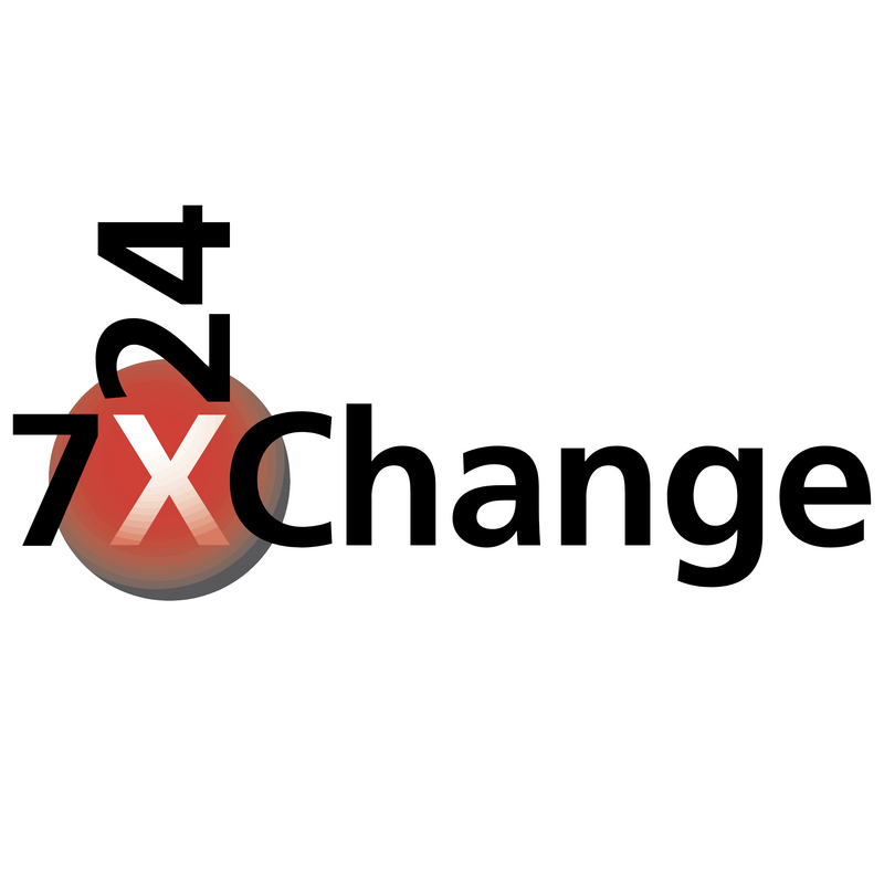 7x24 Exchange Logo PNG Vector, Ikon