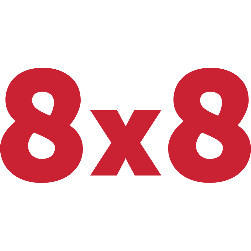 8x8 Logo PNG Vector  PNG
