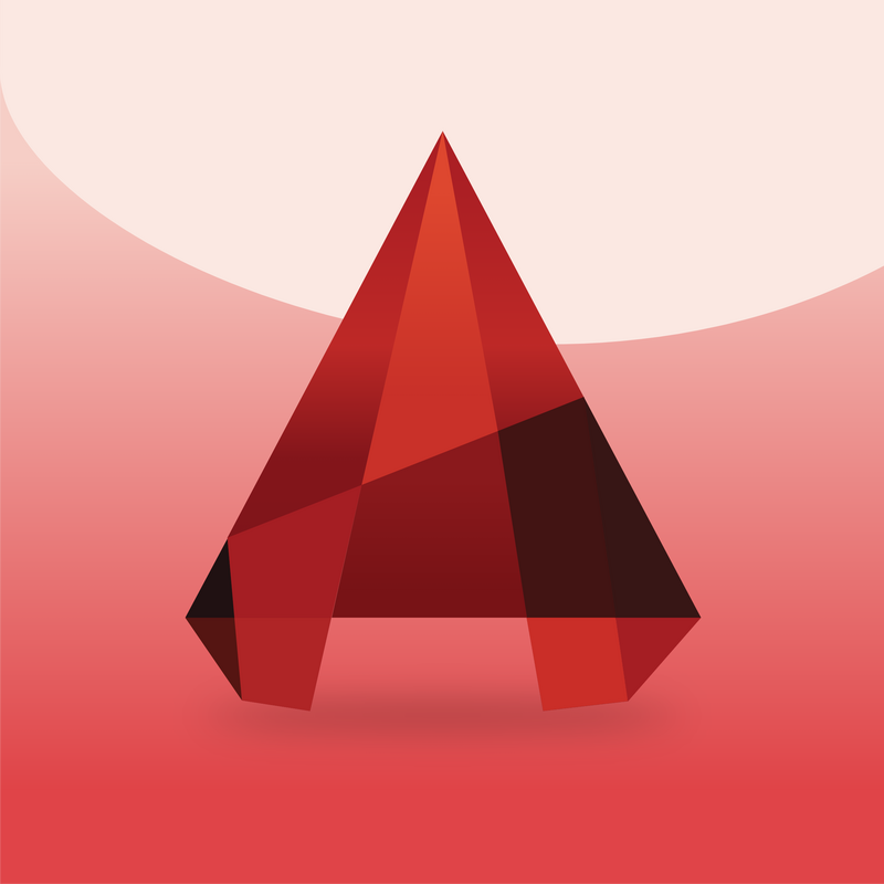 AutoCad 2016 Icon Logo PNG Vector  PNG