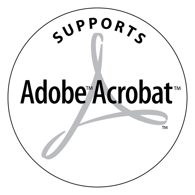 Adobe Acrobat Supports Logo PNG Vector  PNG