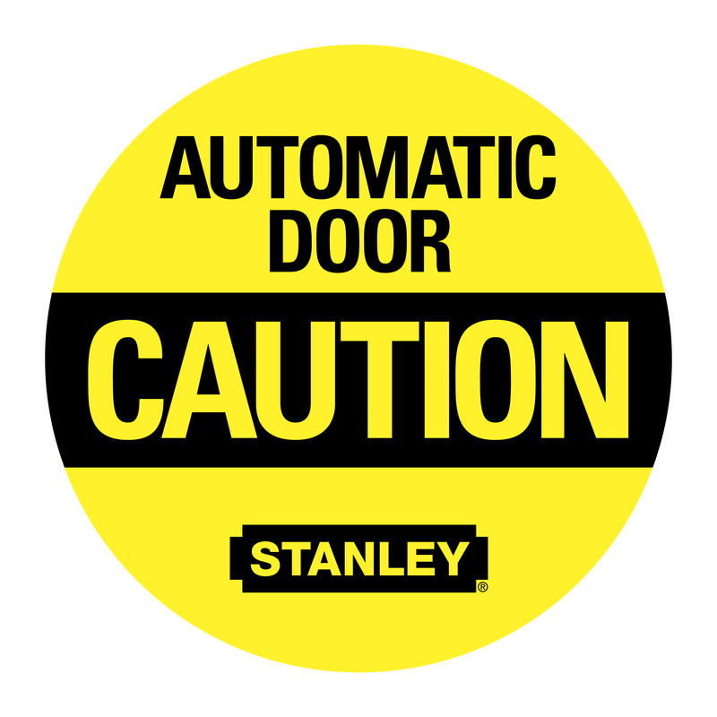 Automatic Door Caution Logo PNG Vector  PNG