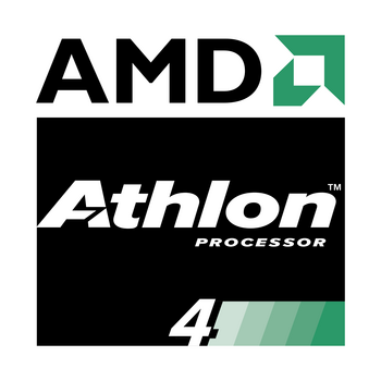 AMD Athlon 4 Processor Logotyp PNG