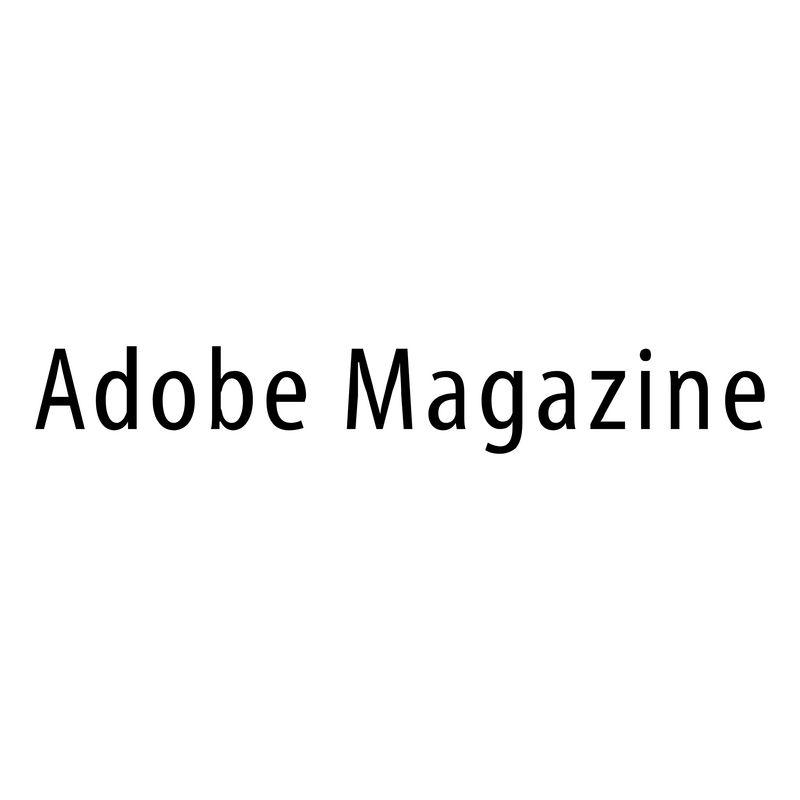 Adobe Magazine Logo PNG Vector  PNG