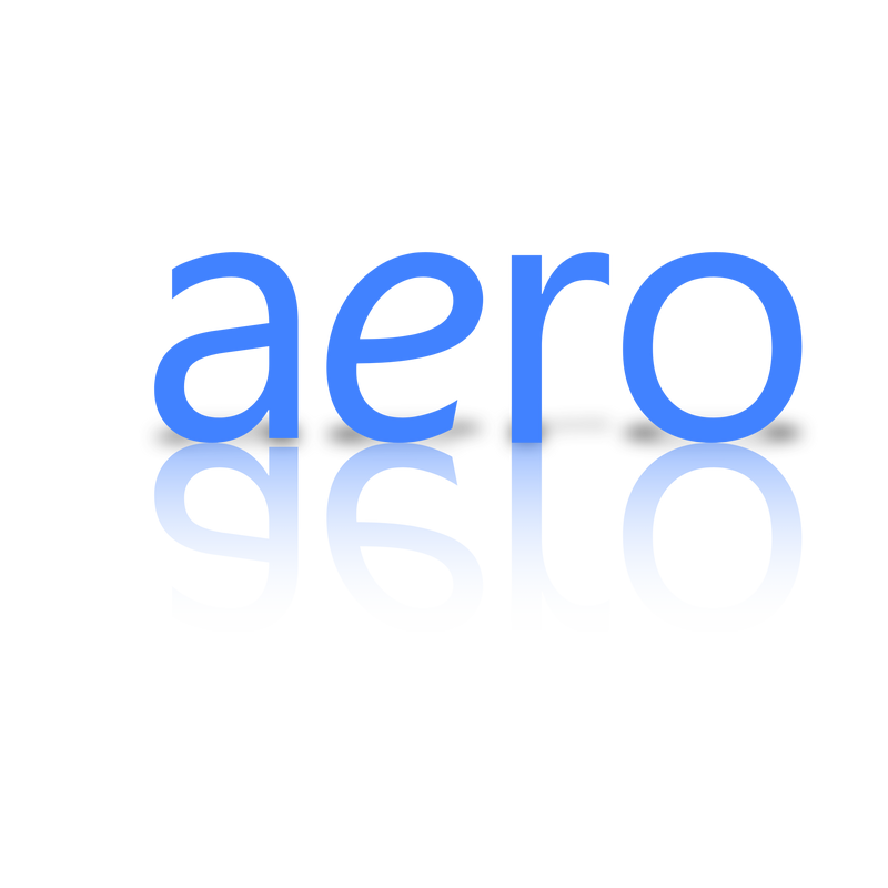 Aero Logo PNG Vector  PNG