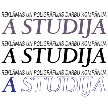 A Studija Логотип PNG Прозрачный