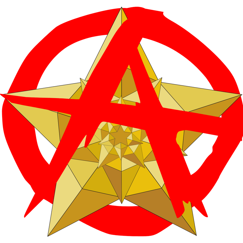 Anarchist Logo PNG Vector, Icon Transparent