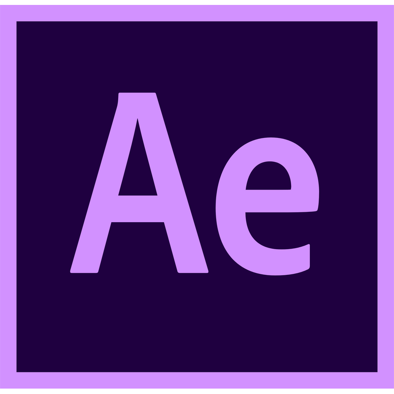 After Effects 2019 标志 PNG Vector  PNG