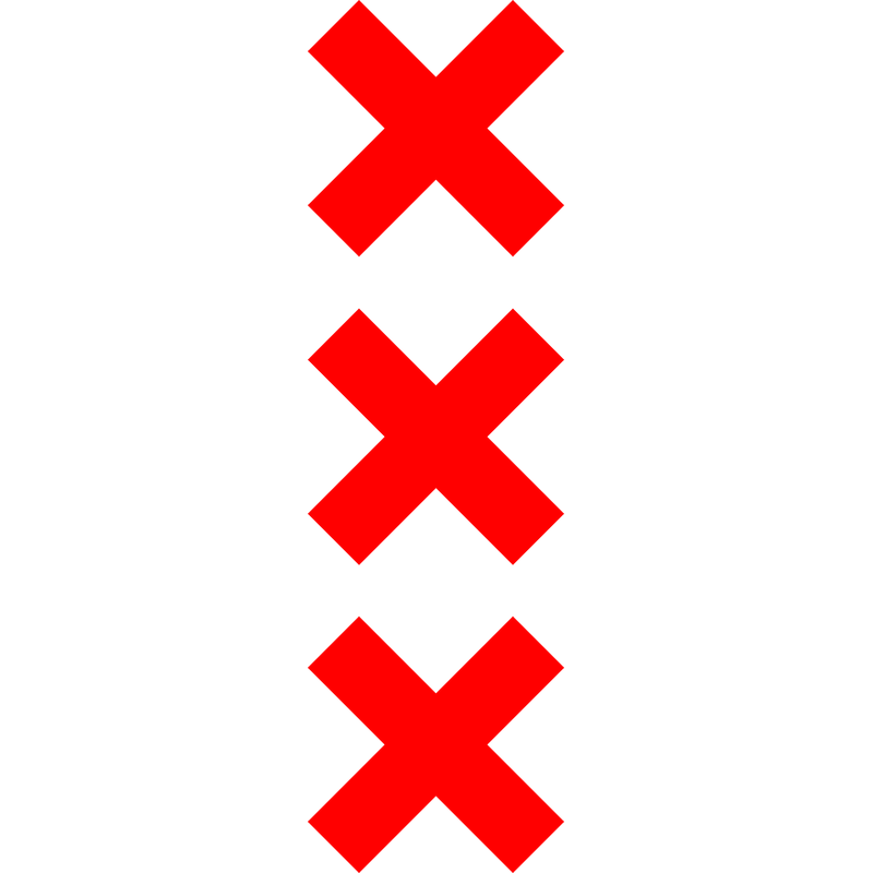 Amsterdam Xxx Logo PNG Vector  PNG