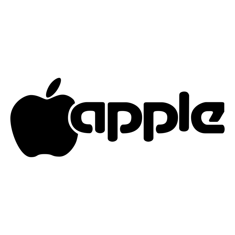 Apple Logo PNG Vector  PNG