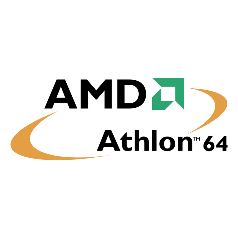 Amd Athlon 64 Processor Logo PNG Vector  PNG