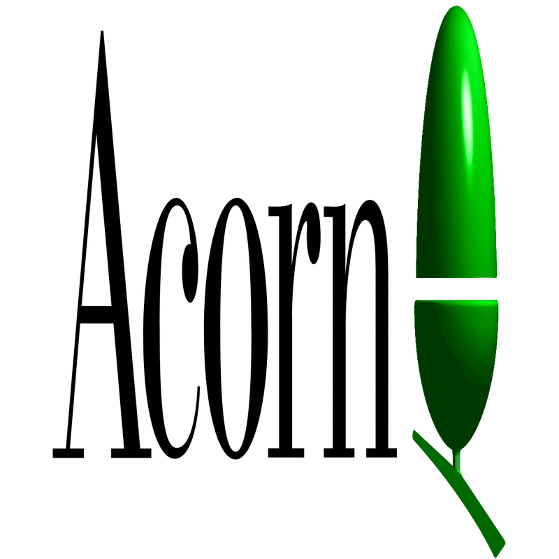 Acorn Computers  Rendered With Text Logo PNG Vector  PNG