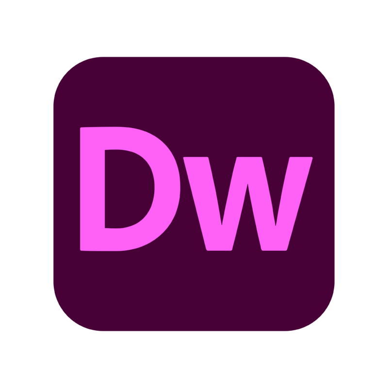 Download Adobe Dreamweaver Logo PNG Transparent Background