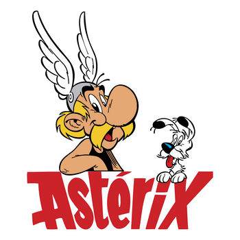 Asterix & Idefix Logo PNG Transparent