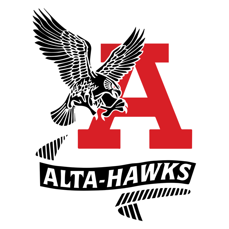 Alta Hawks 标志 PNG Vector  PNG