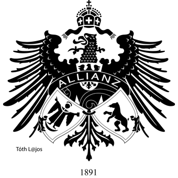 Alianz Vintage Black Logo PNG