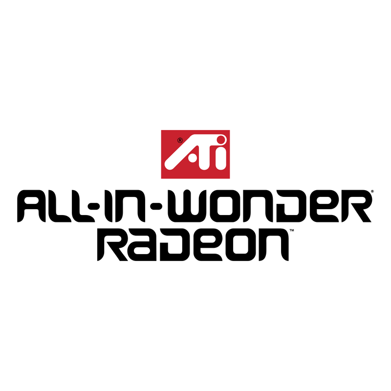 Ati All In Wonder Logo PNG Vector  PNG