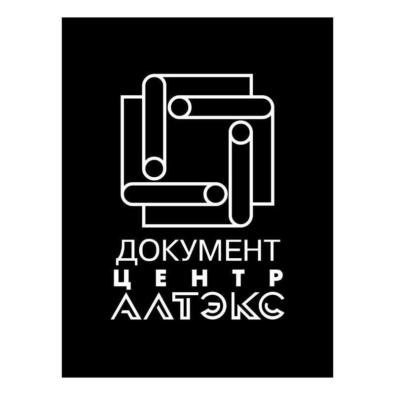 Altex Document Center 标志 PNG Vector  PNG
