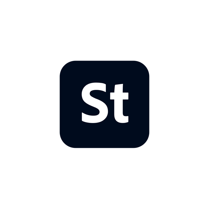 Adobe Stock Logo PNG Vector  PNG