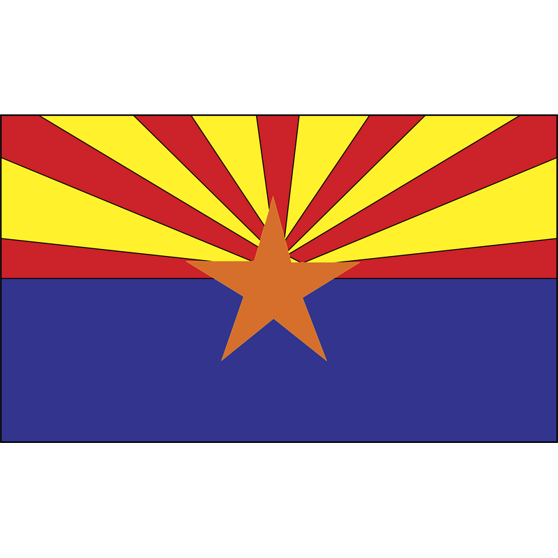 Flag of Arizona Logo PNG Vector  PNG