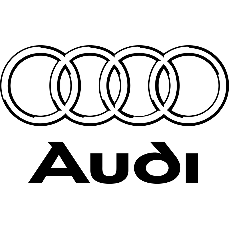 Audi Black Logo PNG Vector  PNG