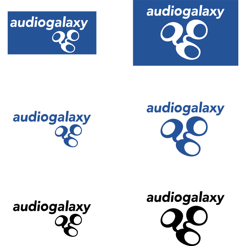 Audiogalaxy Logo PNG Vector  PNG
