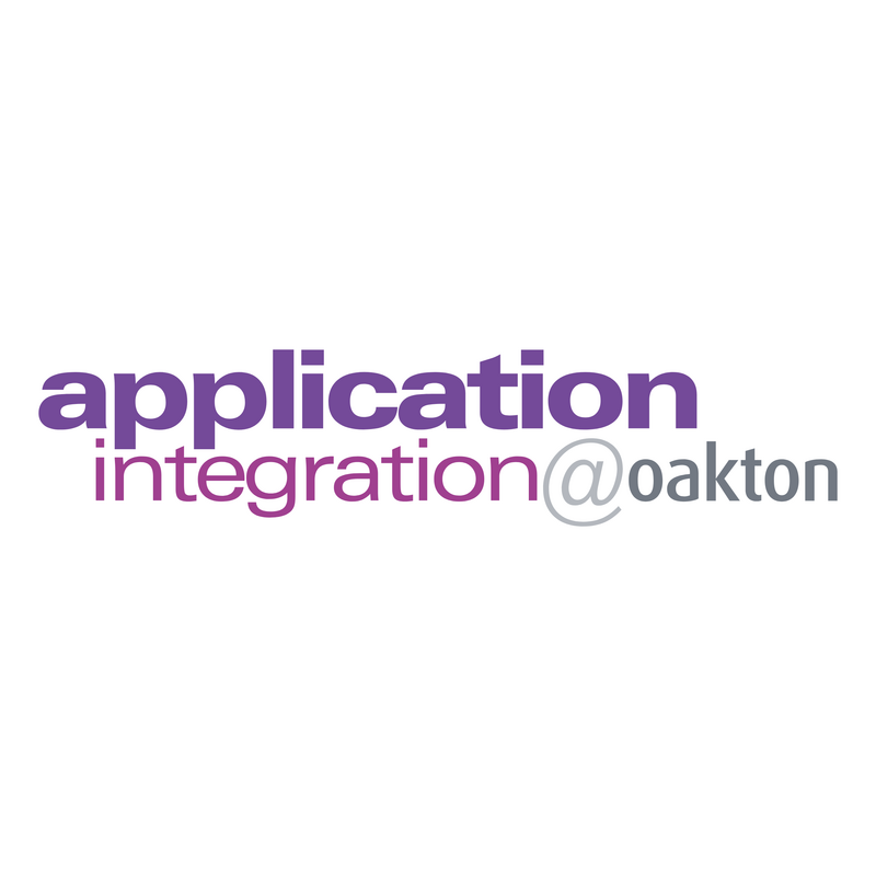 Application Integration Oakton Logo PNG Vector  PNG