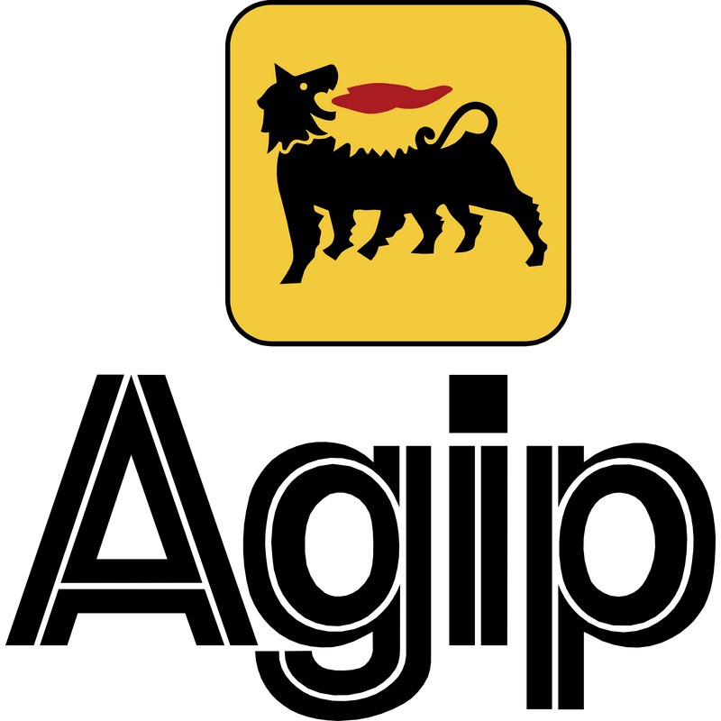 Agip Logo PNG Vector, Ikona
