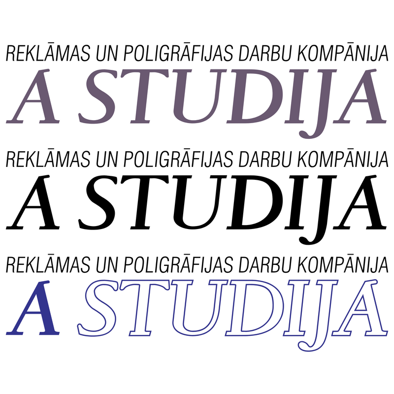 A Studija Logo PNG Vector  PNG