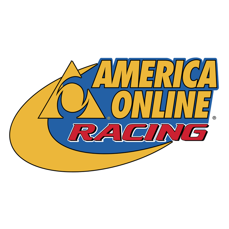 America Online Racing Logo PNG Vector  PNG
