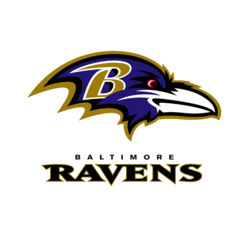 Baltimore Ravens Лого PNG Прозрачно