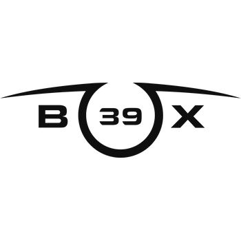 Box39 Official Black Logo PNG Transparent