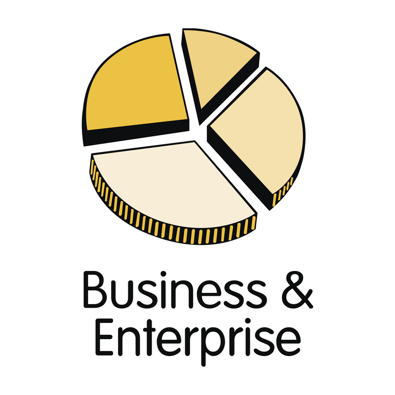 Business &amp; Enterprise Colleges 로고 PNG Vector  PNG