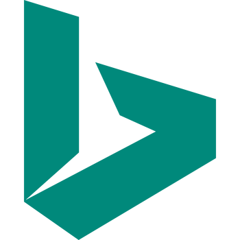 Bing Logo PNG Przezroczyste