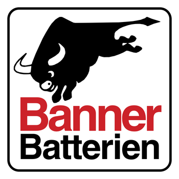 Banner Batterien Logo PNG