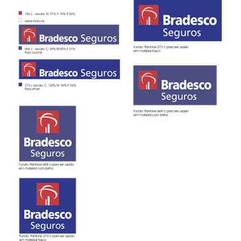Bradesco Seguros Logo PNG