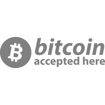 Bitcoin Accepted Here BTC โลโก้ PNG