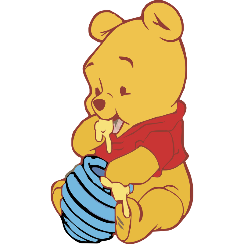 Baby Pooh 标志 PNG 矢量、图标