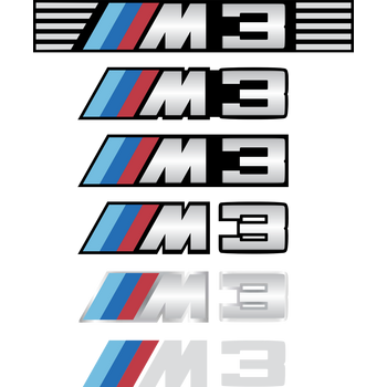 BMW M3 Logo PNG Priehľadné