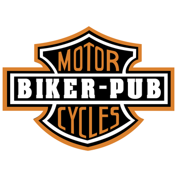 Biker Pub Logo PNG