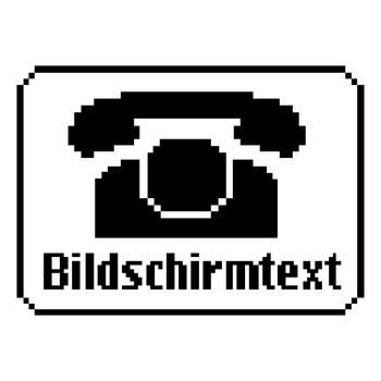 Bildschirmtext Logo PNG