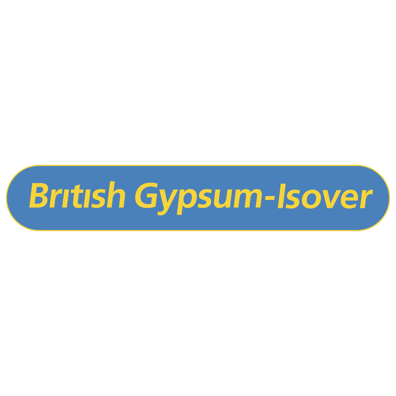 British Gypsum Isover Logo PNG Vector  PNG