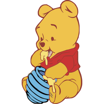 Baby Pooh Logo PNG