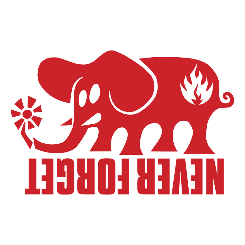 Black Label Elephant Logo PNG Vector, Icon