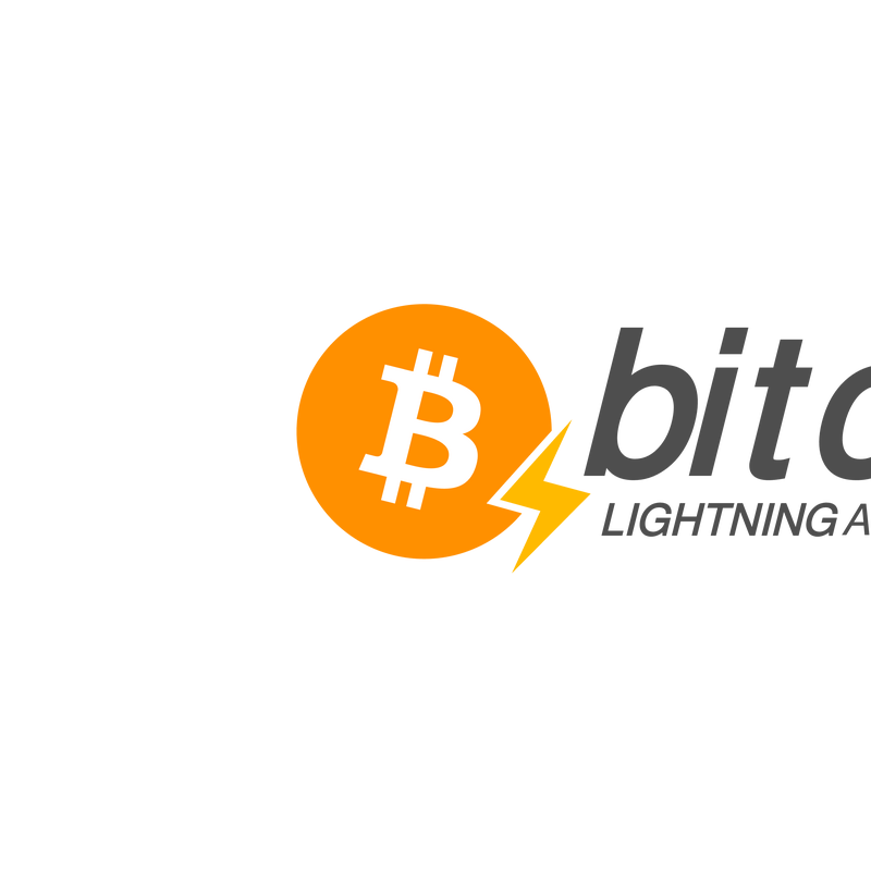 Bitcoin Lightning Accepted Here Logo PNG Vector  PNG