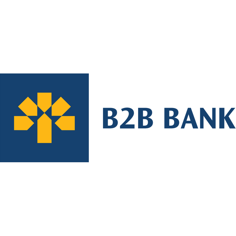 B2B Bank Logotyp PNG Vector  PNG