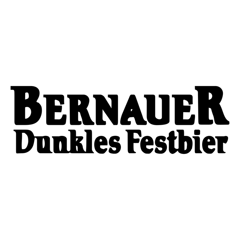 Bernauer Dunkles Festbier Logo PNG Vector  PNG